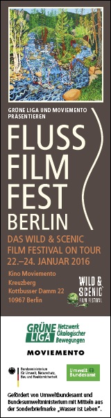 Banner Flussfilmfest Berlin 2016
